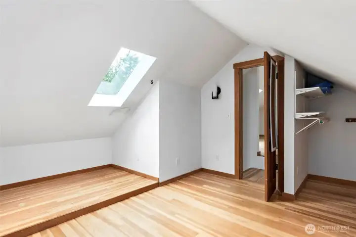 Upper level of the guest house