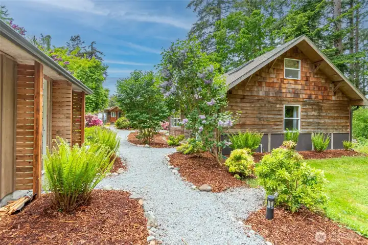 Guest house on the right