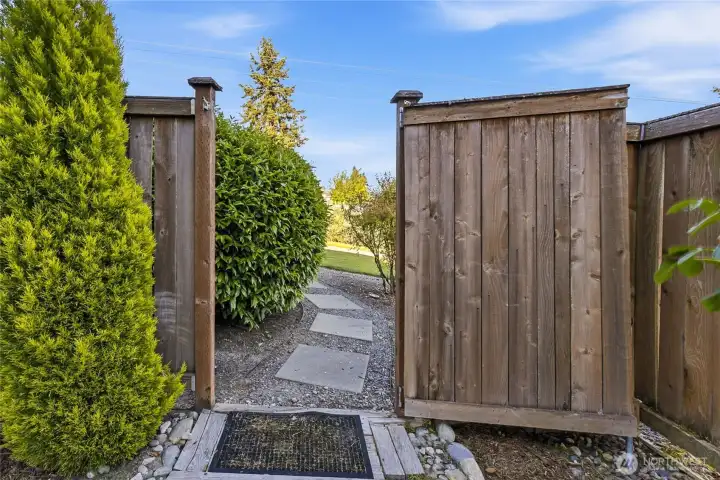 Direct access from the backyard to the HOA-maintained green space, dog park and pea-patch, creating the feeling of an extended private yard. Don’t miss seeing it!