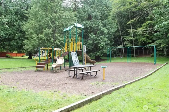One of several playgrounds throughout the community