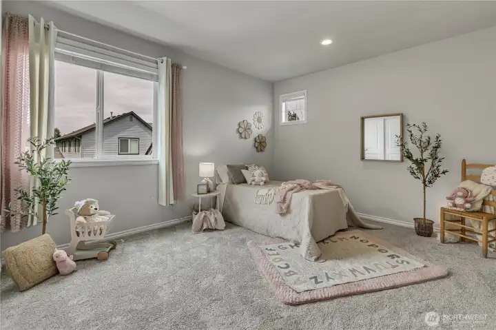 Second of Three Upstairs Bedrooms
