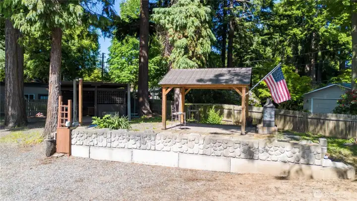 Firepit area