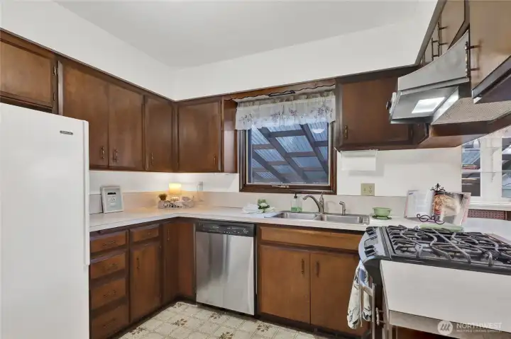 A fabulous work triangle! A fabulous work triangle!