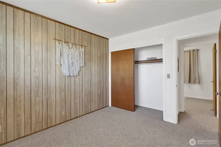 Bedroom 2 closet Bedroom 2 closet