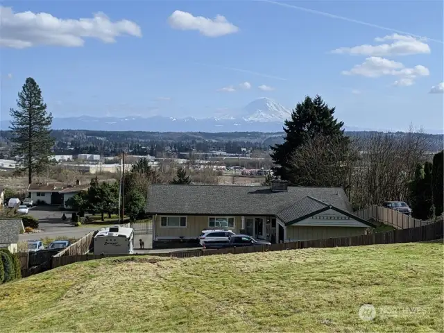 This property offers magnificent views of Mt. Rainier!