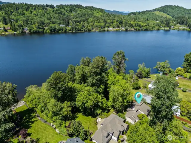 A must see if your looking for private lake front property