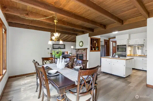 Open concept kitchen has all the right ingredients for cooking up delicious memories.