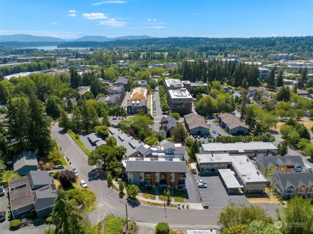 DT Redmond Location with easy access to Lightrail, Meta and Microsoft, 520 and access to Eastside Employers. Private small complex built by Ichijo