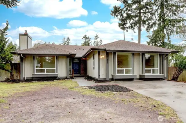 Spacious, shy 2,000 sq ft, 4 bedroom, 2 bath rambler on large lot.