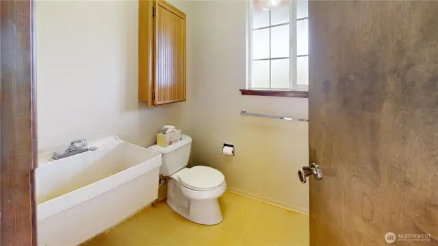 Lower level bathroom