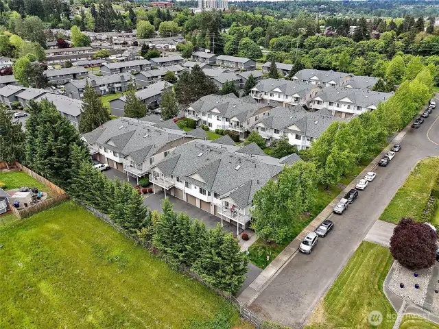 Surrounded by lush greenery and open lawn space, it feels like your own peaceful retreat while still being part of a well-maintained community.