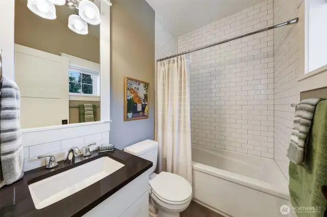 It has it's own full bathroom.