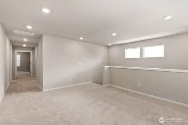 Bonus room on upper level. Colors, finishes, and options will vary.