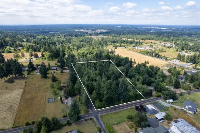 Your facing Northwest in this picture
