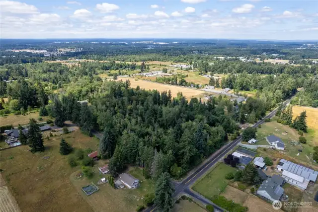 Your facing Northwest in this picture