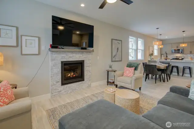 Wide open floor-plan!