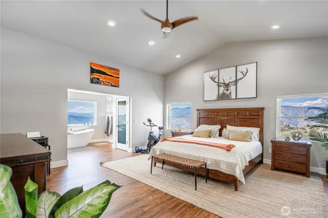 Spacious Primary bedroom