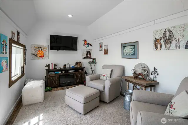 Cozy interior in studio