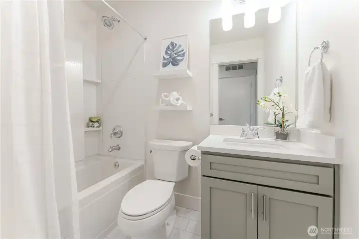 Clean lines and contemporary finishes make this space both stylish and functional, perfect for family or guests.