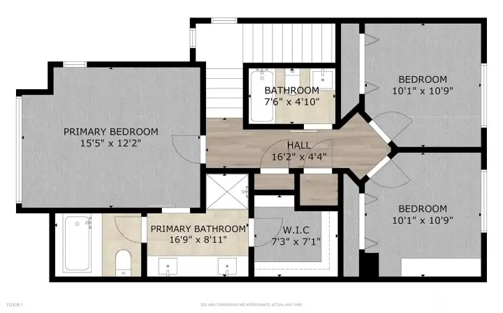 Top Floor plan