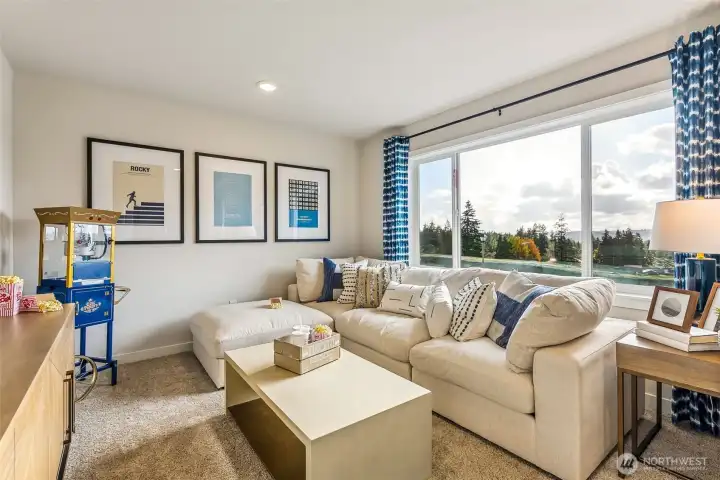 Disclaimer Secondary photos of same floor plan on different lot in different community: Photos are from another Luna, finishes, upgrades, and features may vary.