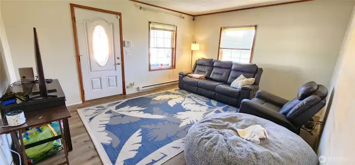 Living room in main house