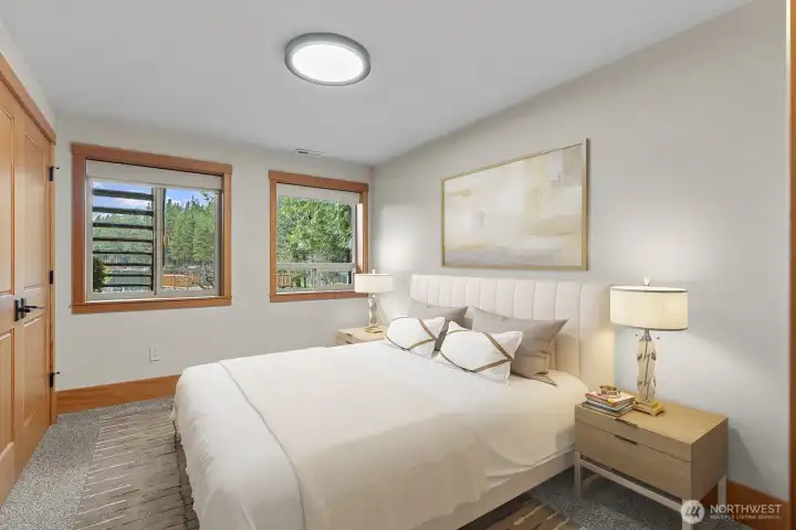 Virtually staged to show an example of how the space could be used.