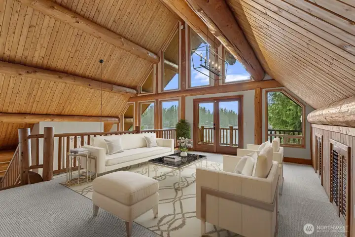 Virtually staged to show an example of how the space could be used.