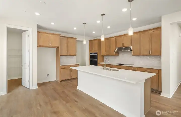 Kitchen-Same design-different sold home.  Finishes vary.