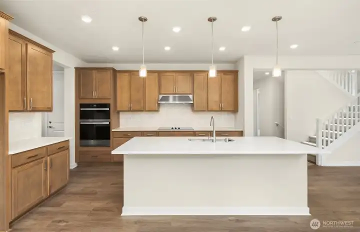 Kitchen-Same design-different sold home.  Finishes vary.