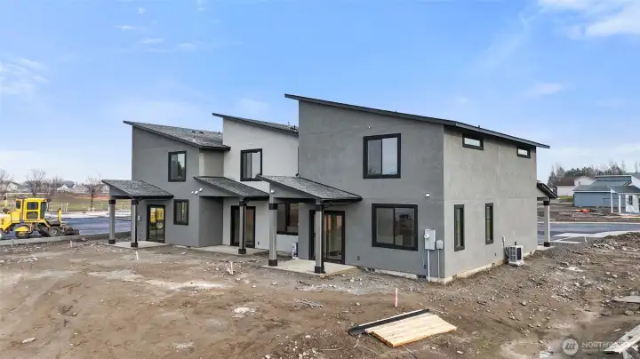 Photo of previously built townhome (3 units)