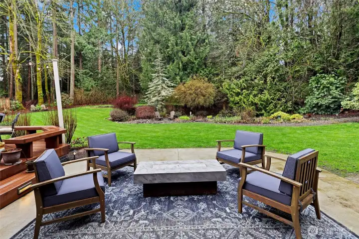 Patio off main level family room