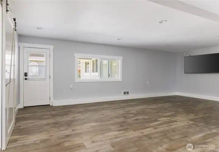 Two Private Entrances to Lower Level