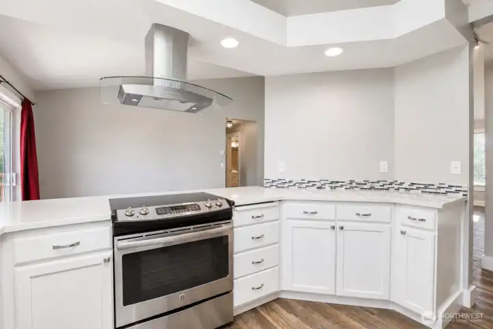 Open Kitchen with view to greatroom