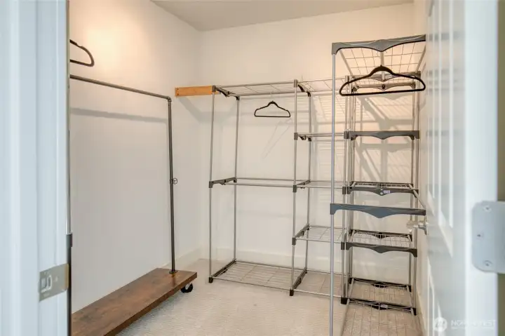 Large walk in closet