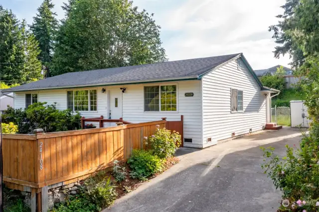 Adorable one story home in Mountlake terrace