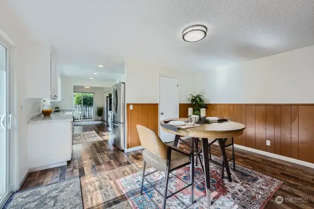 Clean lines, open flowing spaces, functionality & natures color palette are the motifs of this home