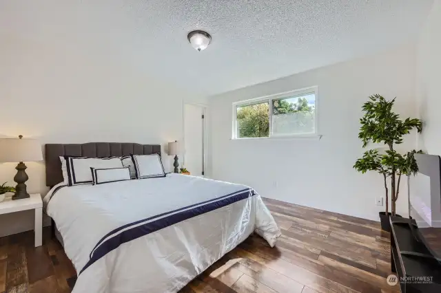 Another view of the ample primary bedroom