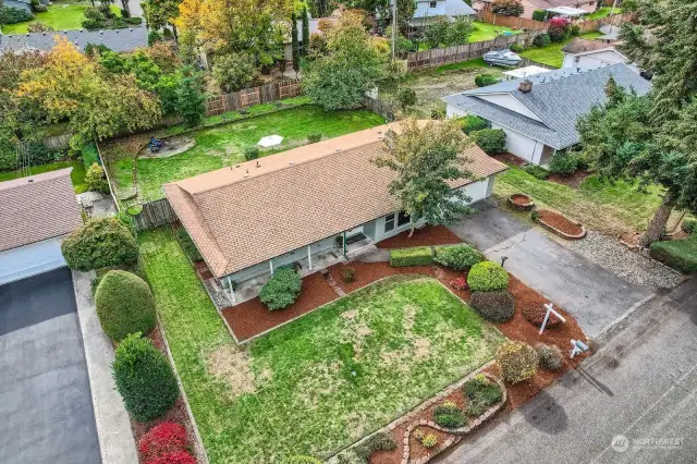 Possible room for RV/Boat on West side of property