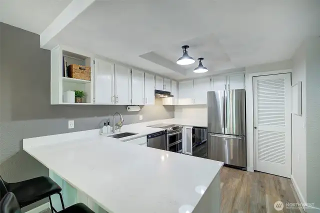 Plenty of counter space!