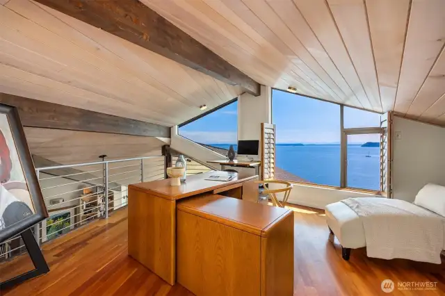 upstairs office