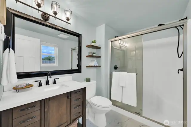 Primary bathroom fully updated