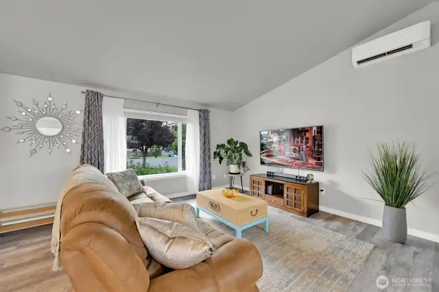Living room with lots of natural light
