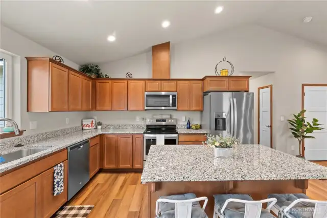 Lots of counter space.