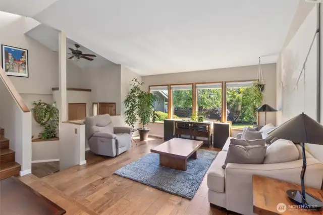 Upper level family room