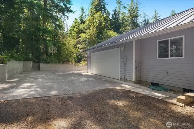 2 car garage - fully finished