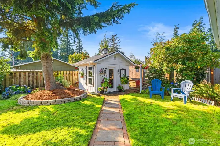 Multi-use shed