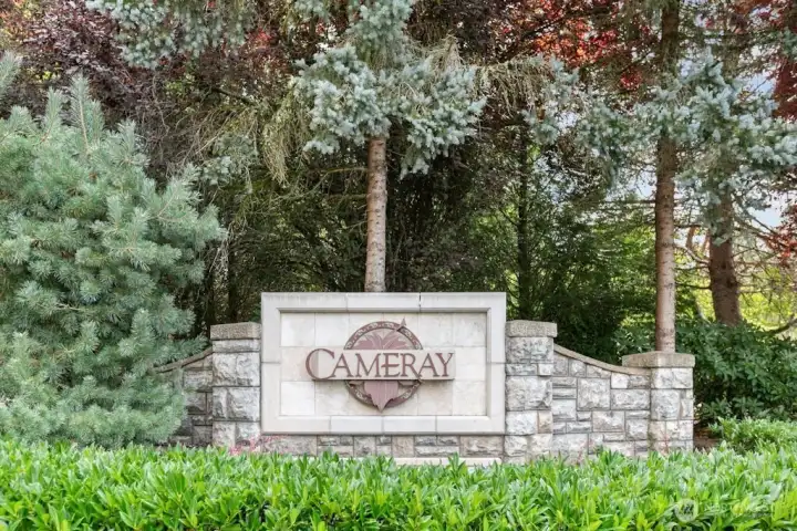 Welcome to Cameray, part of the highly desirable Vintage neighborhood, located at SE 4th Pl and 241st Ln SE across from the open field and next to the private clubhouse.