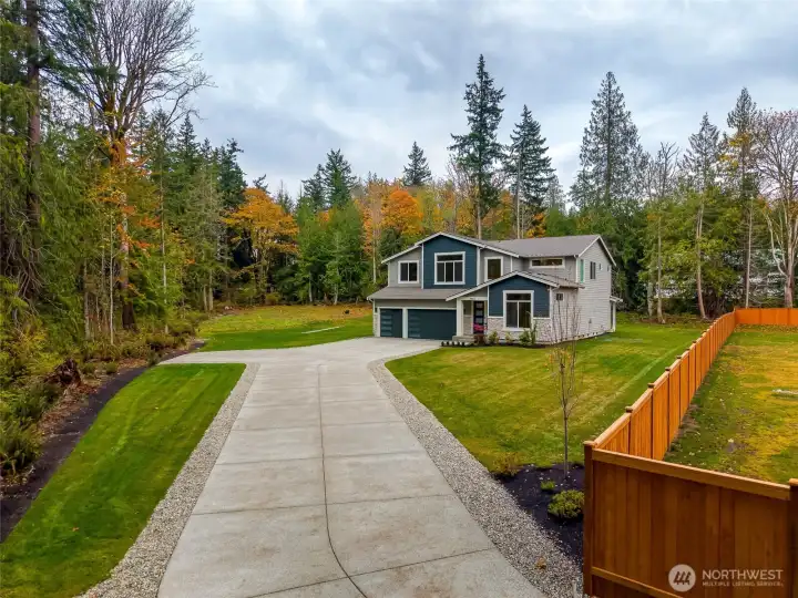 1.3 acres of peace, privacy & space to breathe — just moments from the Puget Sound.