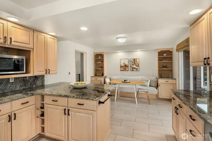 Bar and cafe seating